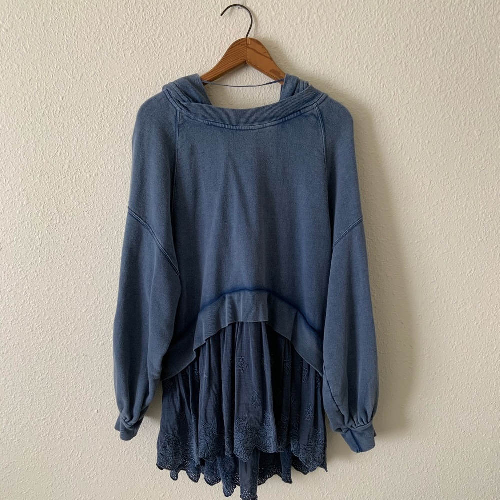 Free People sweet streets hoodie